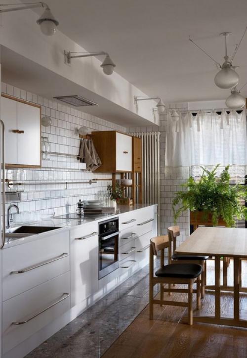 Современная квартира. В светлых тонах.