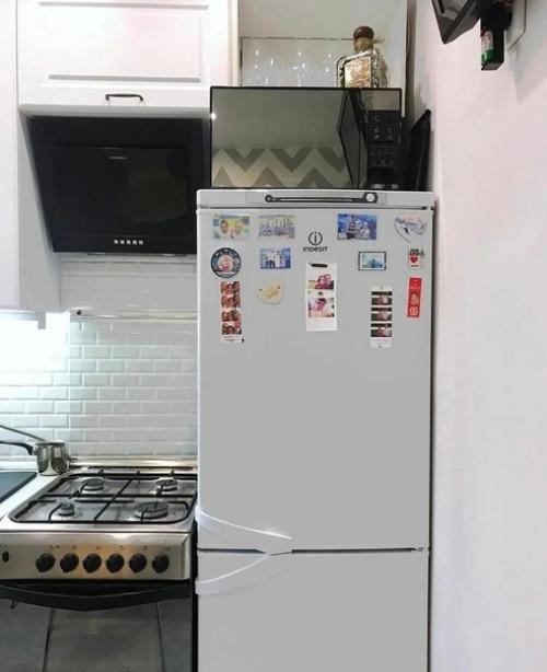 До и после ремонта кухни. 02