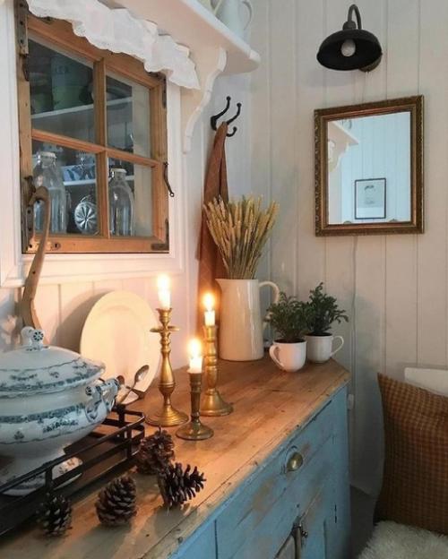 Уютный домик. Полный новогоднего декора. 07