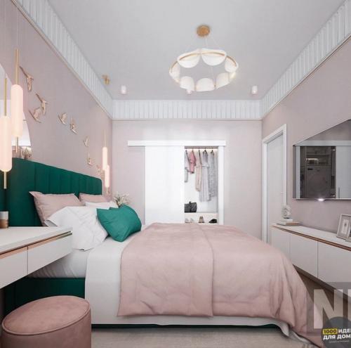 Красивая и уютная спальня. 03