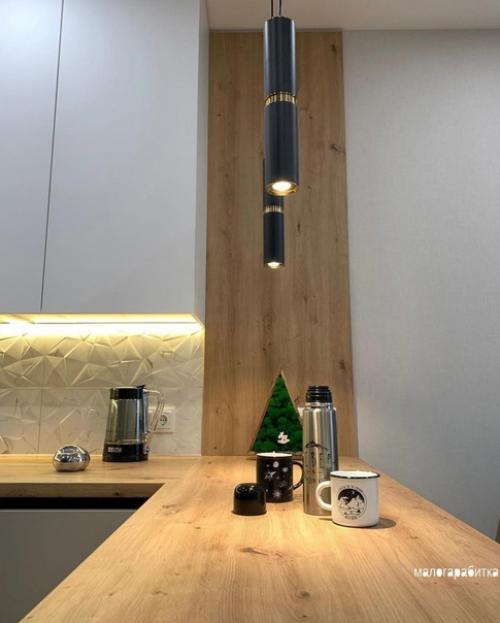 Интерьер кухни - гостиной. 04