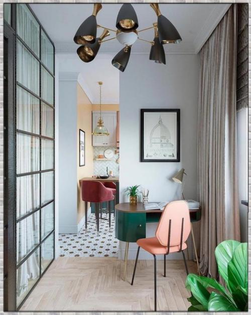 Небольшая квартира. Но стильная и красивая. 03