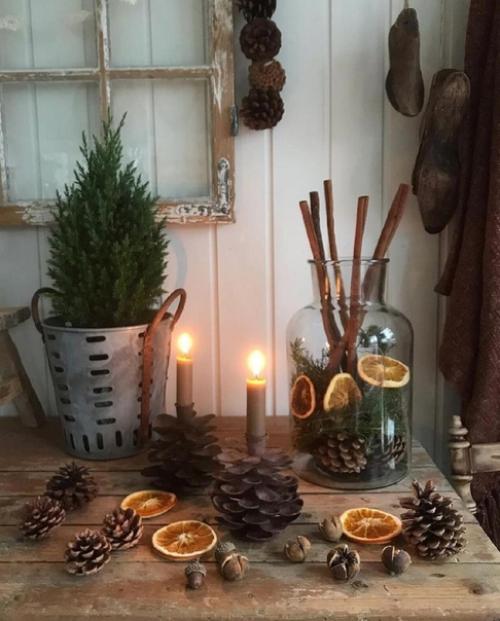 Уютный домик. Полный новогоднего декора. 08