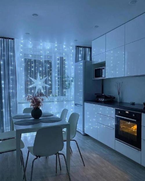 Интерьер в современном стиле.