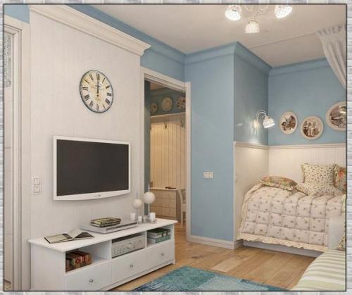 Просторная квартира. В нежных оттенках цветов. 03