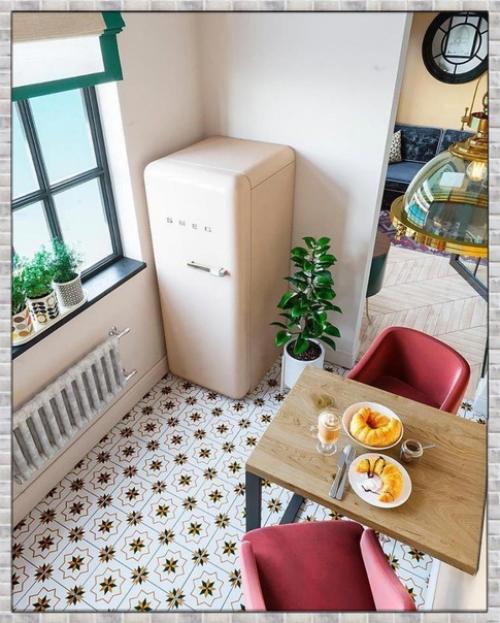 Небольшая квартира. Но стильная и красивая. 01