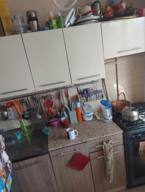 Кухня до и после ремонта. 01