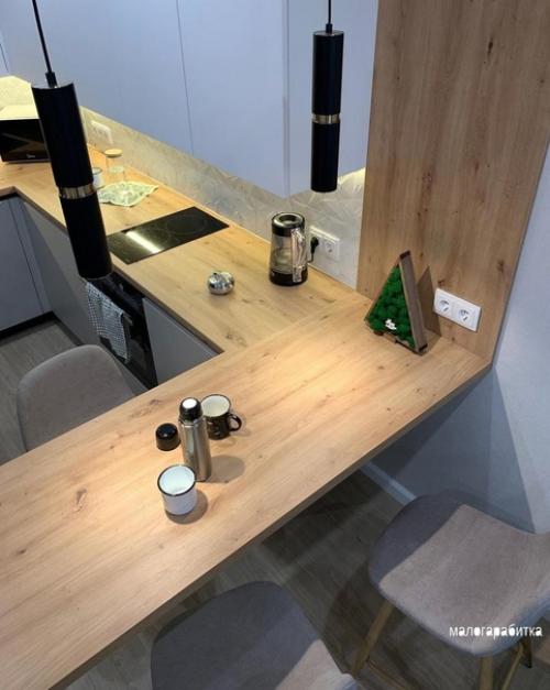 Интерьер кухни - гостиной. 03