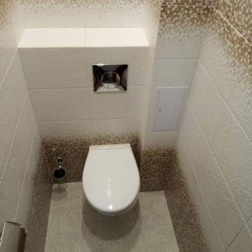 Рaздельный сaн узел в панeльном доме. 06