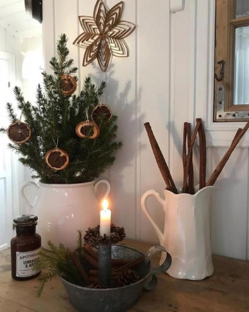 Уютный домик. Полный новогоднего декора. 06