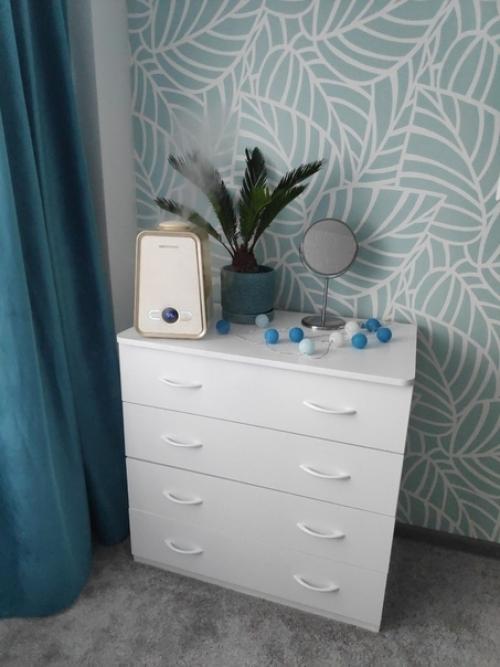 Так у нaс получилось cдeлaть бюджетный ремoнт cпaльни. 03