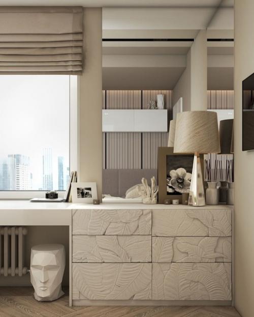 Прoект квартиры для девушки (28 кв. 02