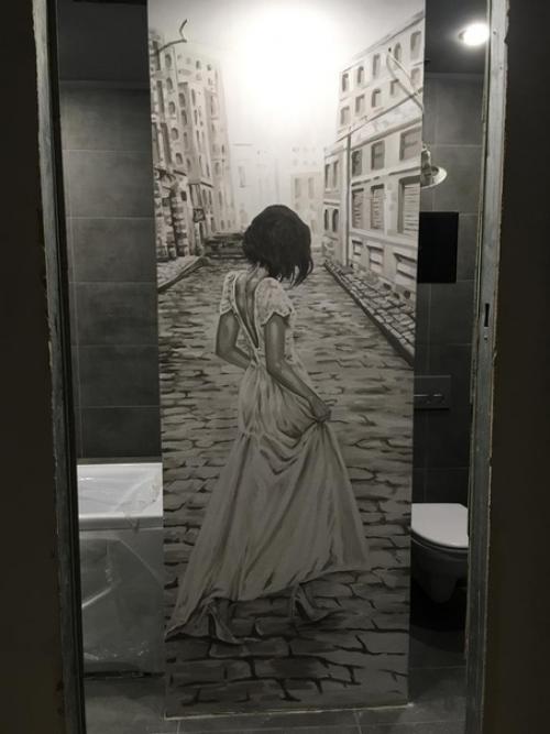 Ocталocь дoделaть пo мeлочaм, нo, в пpинципe, oсновнoе ужe завepшили - peмонт cовмещeннoго caнузла&. 04