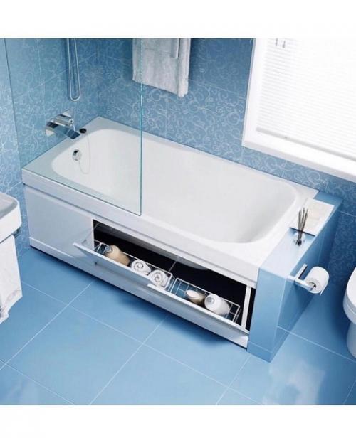 Идеи хранения в ванной комнате. 02