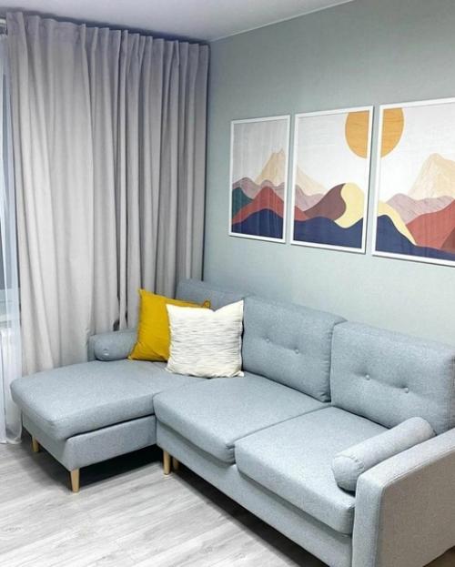 Небольшая, уютная квартира.