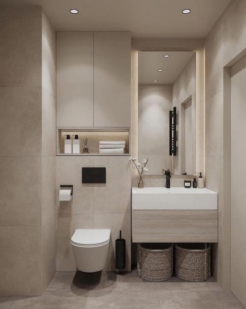 Два варианта оформления санузла. 04