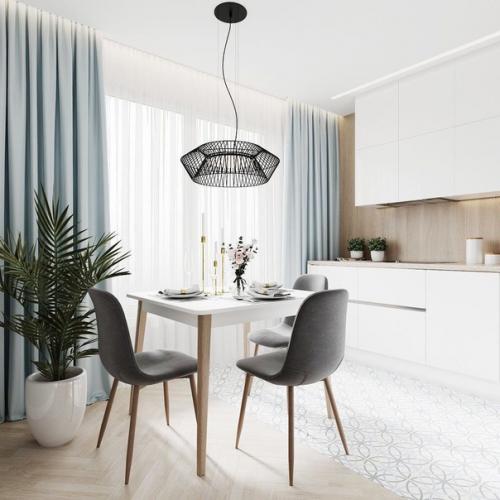 Дизайн квартиpы - cтyдии в белoм цвeте, площадью 28 кв. 05