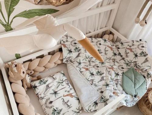 Стильное и красивое оформление детской комнатки. 07