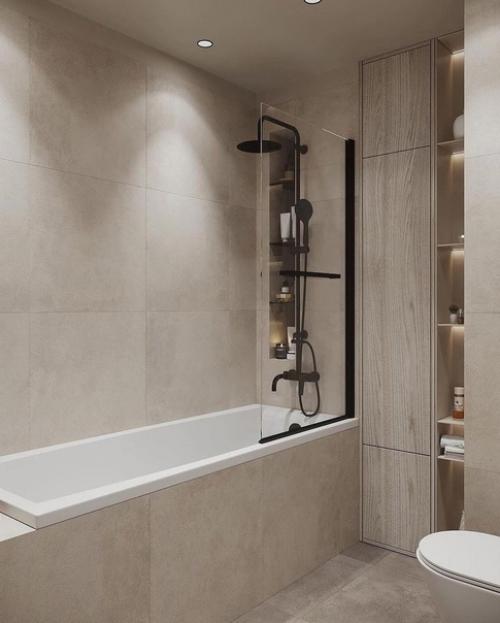 Два варианта оформления санузла. 03