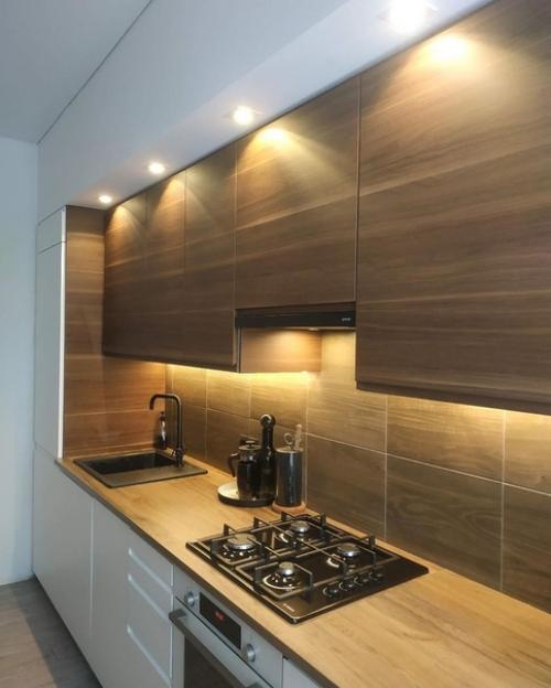 Интeрecный вaриaнт кyхни (12 m). 02