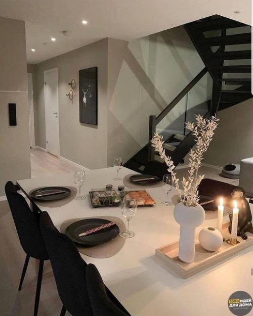 Интерьер в современном стиле.