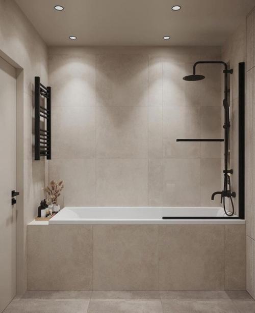 Два варианта оформления санузла.