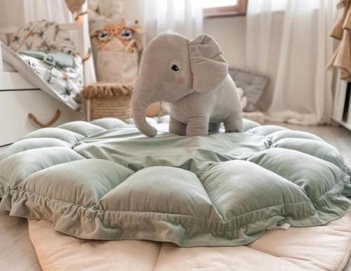 Стильное и красивое оформление детской комнатки. 04