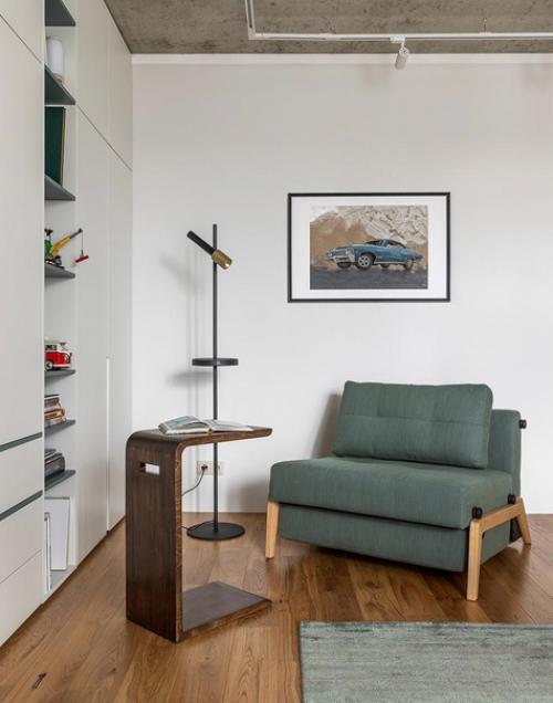 Интерьер в приятной цветовой гамме.