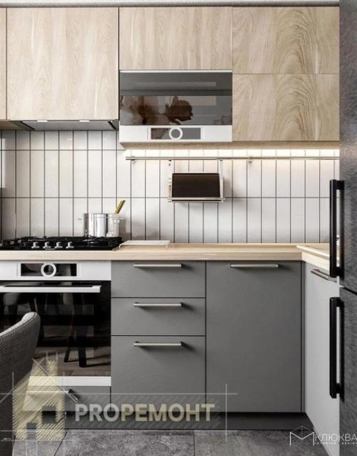Красивая кухня в современном стиле. 01