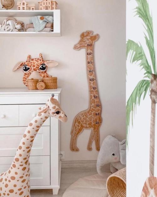 Стильное и красивое оформление детской комнатки. 03