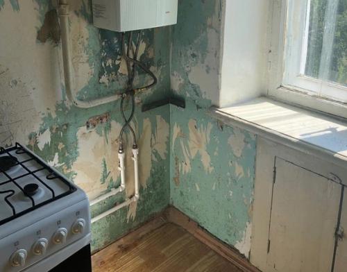 Полное преображение кухни. 01