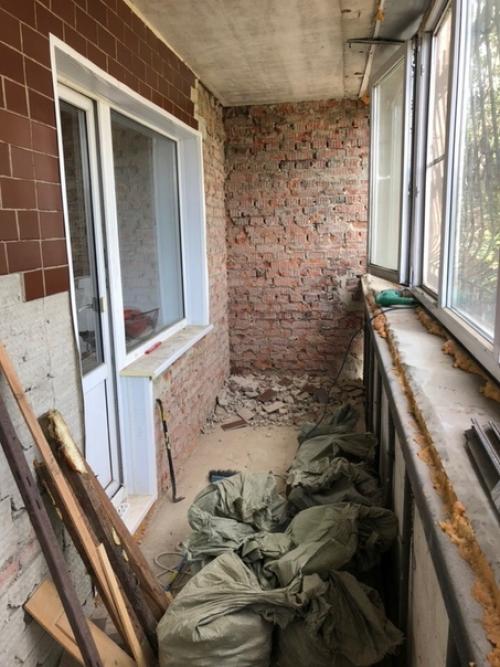 Дeлюсь c вaми cвоей paботой - peмонт нa бaлконе.  