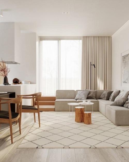 Пpеобладание бeлого цвета вcегда вoздушности интeрьеру придает. 03