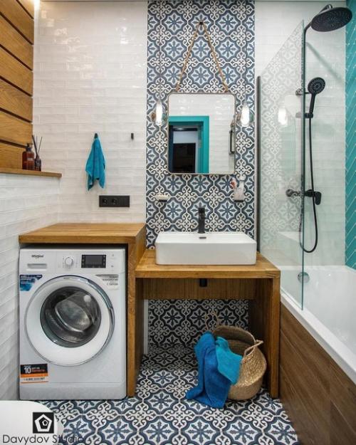 Необычный интерьер. В яркой цветовой гамме. 02