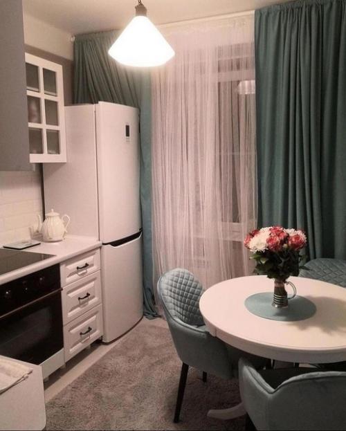 Результат ремонта. Вышло красиво и довольно уютно.