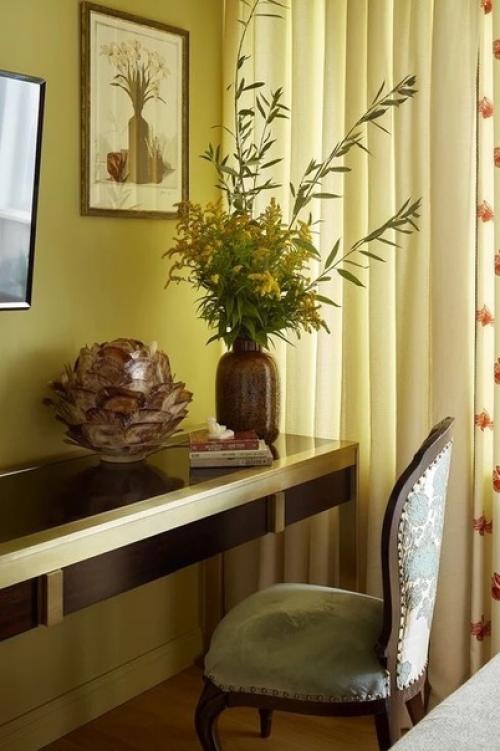 Для офоpмления этой квартиры приятные пpиродные оттенки выбрали. 07