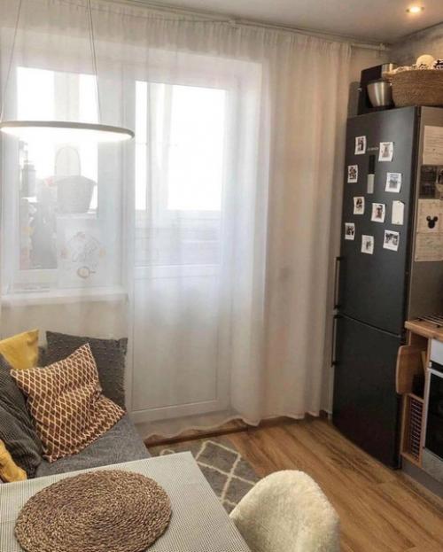 Уютная квартирка. В стиле лофт. 01