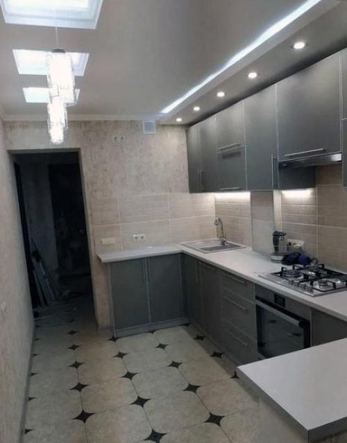 Увеличили площадь кухни. 02