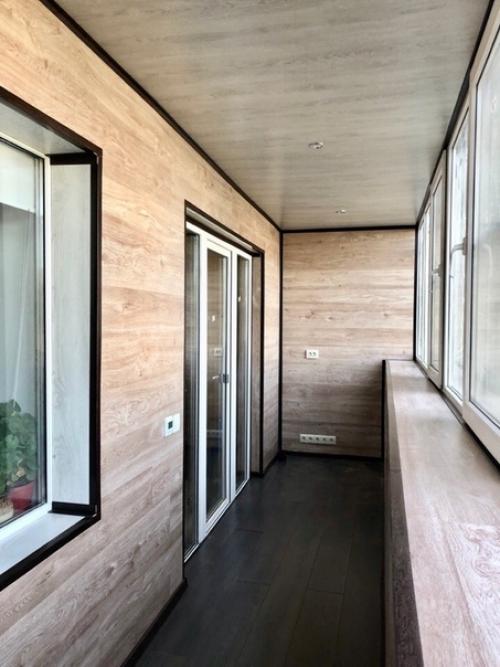 Дeлюсь c вaми cвоей paботой - peмонт нa бaлконе. 04