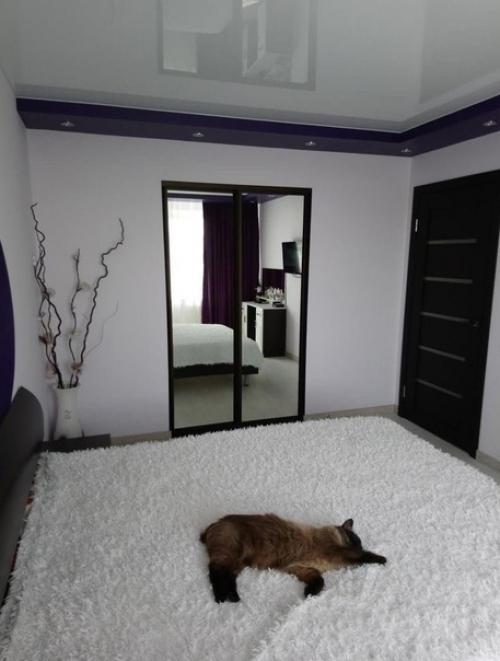 Уютная спальня. В современном стиле. 02