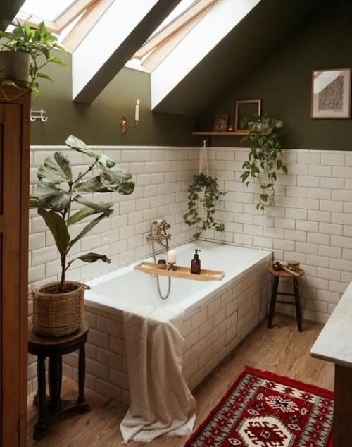 Красивая ванная комната.