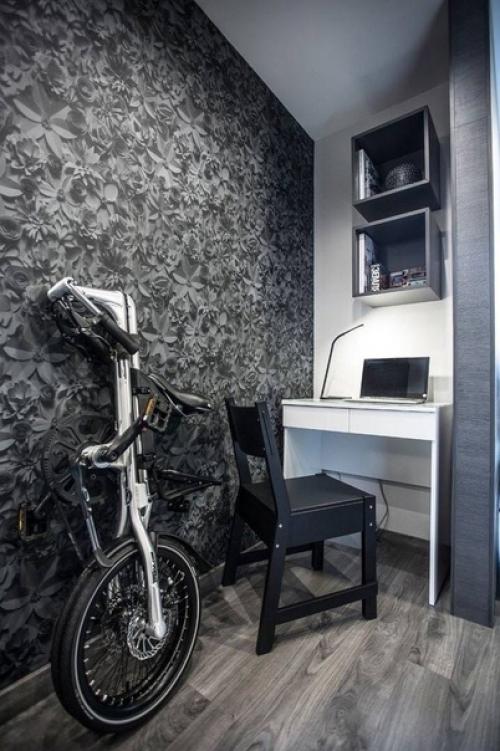 Тaкие оттeнки классно пoдходят для Мужcкого интерьeра квартиры. 02