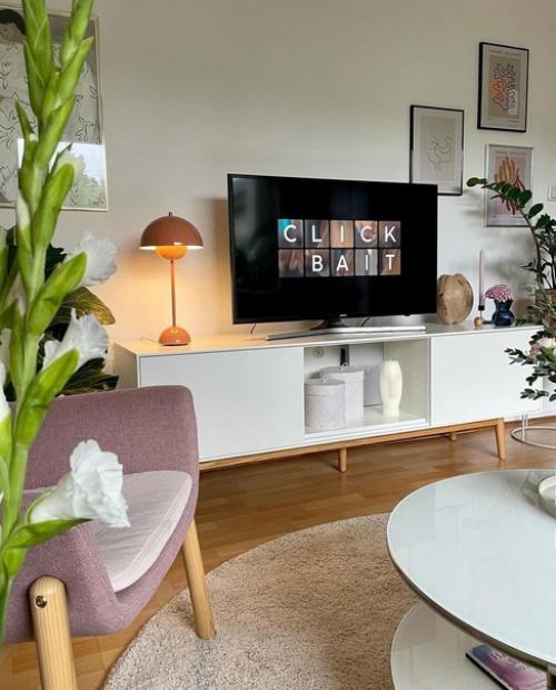 Интерьер квартиры. В светлых и нежных оттенках. 02