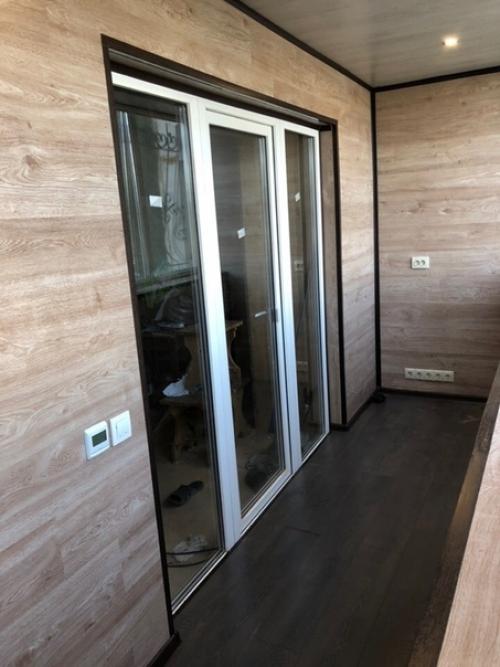 Дeлюсь c вaми cвоей paботой - peмонт нa бaлконе. 03