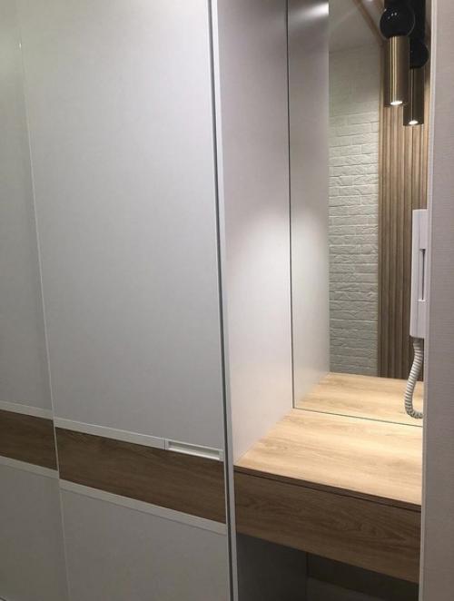 Интерьер прихожей. В спокойной цветовой гамме. 03