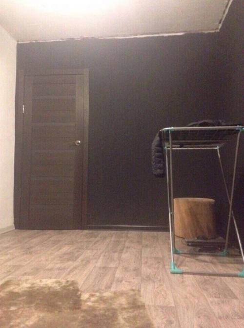 Процесс ремонта. Сначала пришлось поспать на надувной кровати. 02