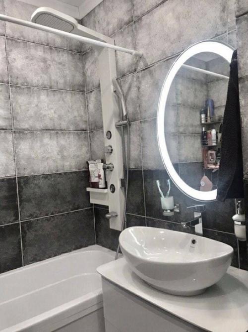 Плитка оригинальная, конечно, но немного похожа на тюремную. 01