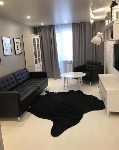 Интерьер просторной квартиры.