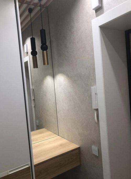 Интерьер прихожей. В спокойной цветовой гамме. 02