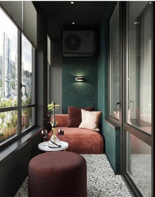 Идеи оформления балконов. 05